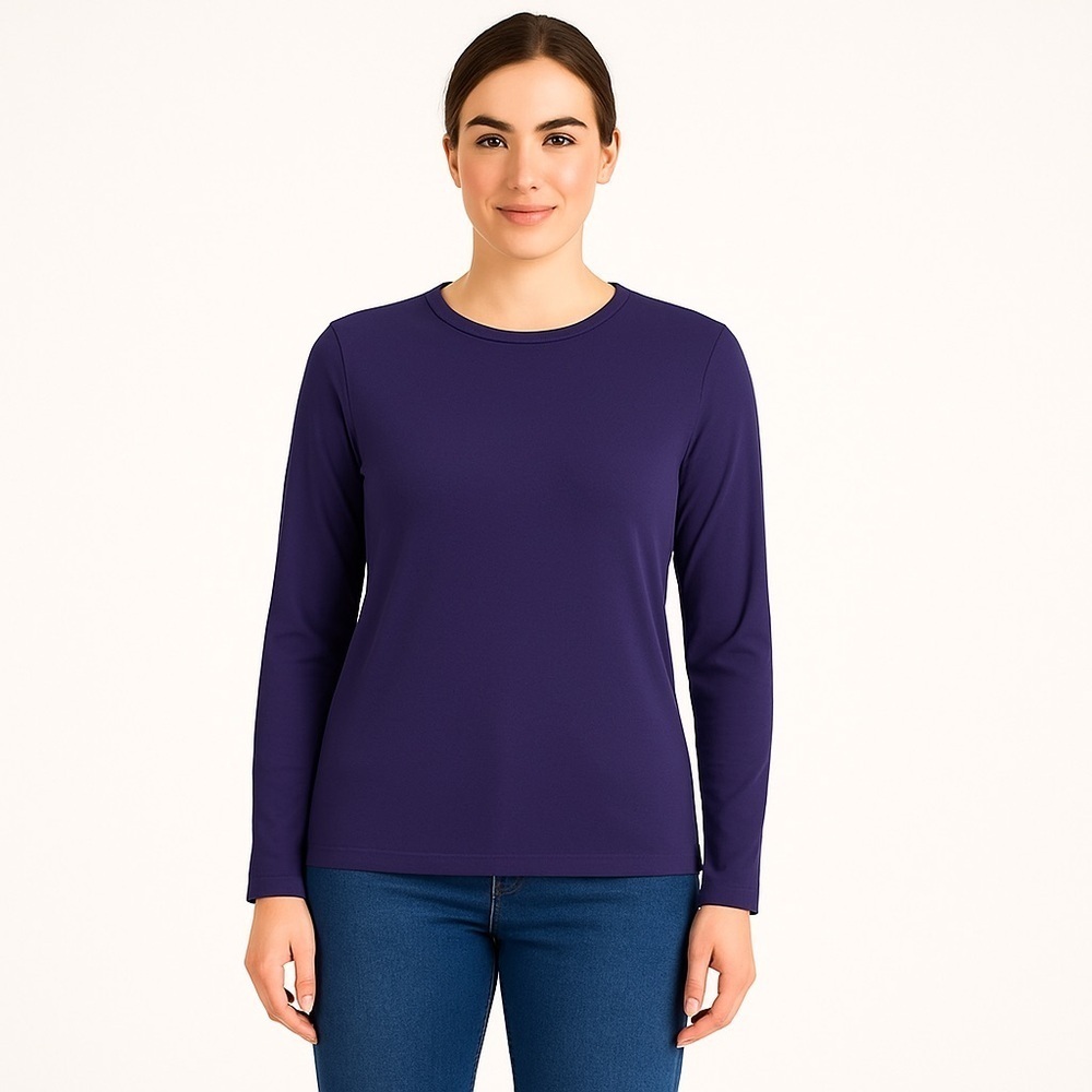 Rafaella Women’s Dark Purple Top, Size S